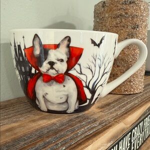 Portobello By Design Halloween Frenchie Count Dogula Mug